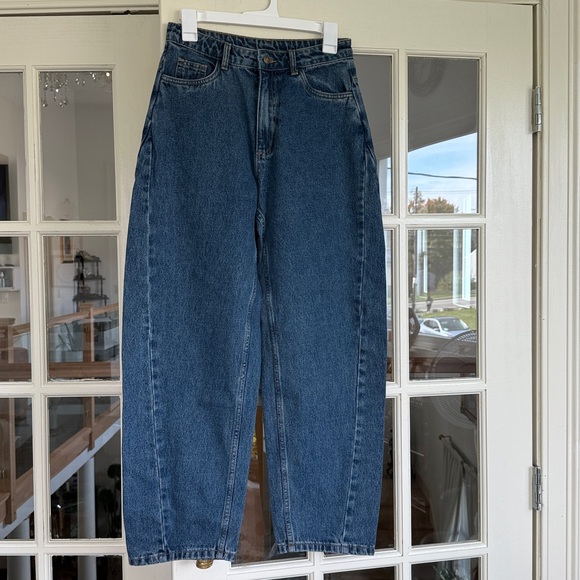 Rylee + Cru Denim - Rylee + Cru Barrel Leg Jeans